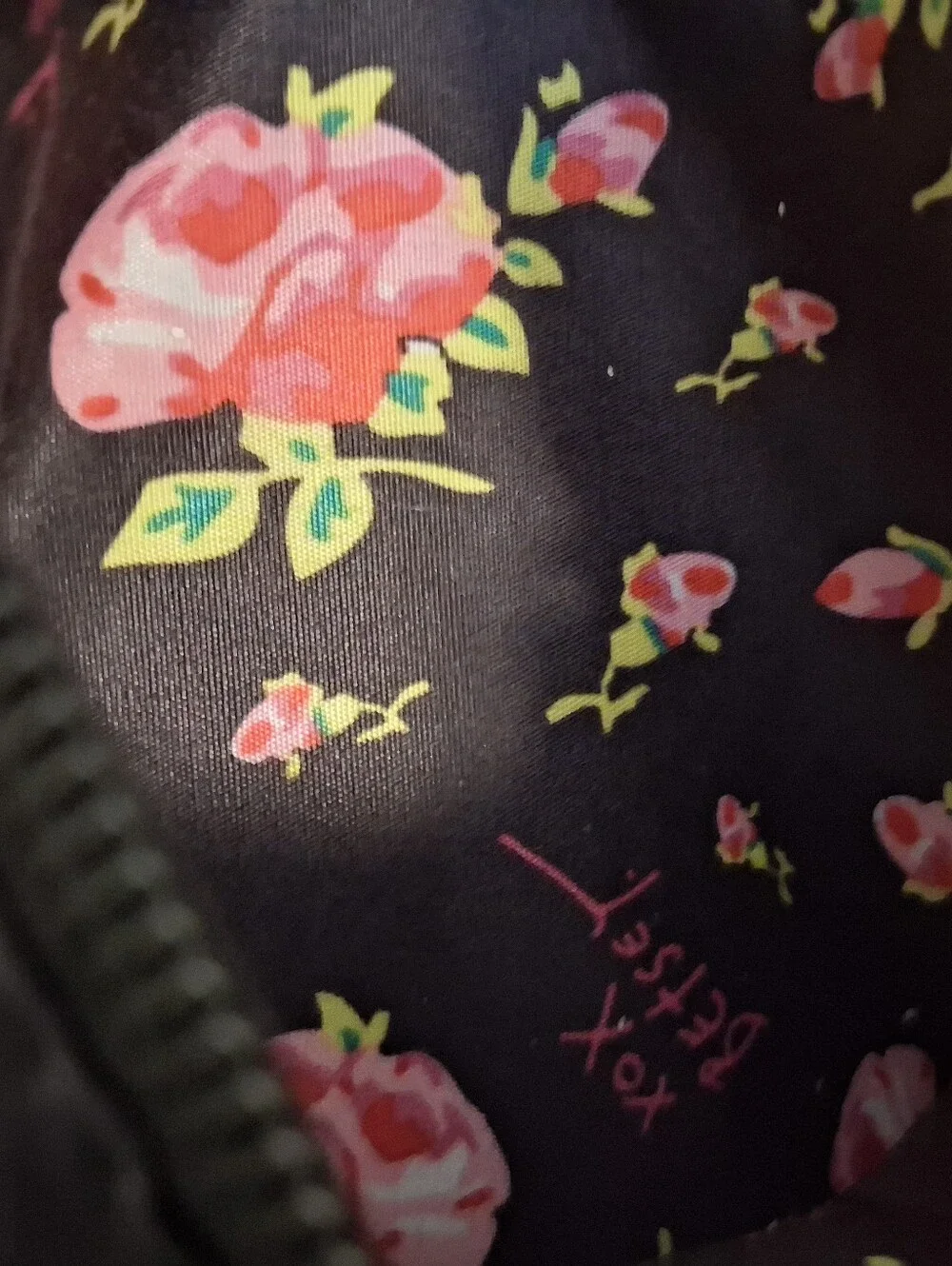 Betsey Johnson Pink Paw Print Backpack